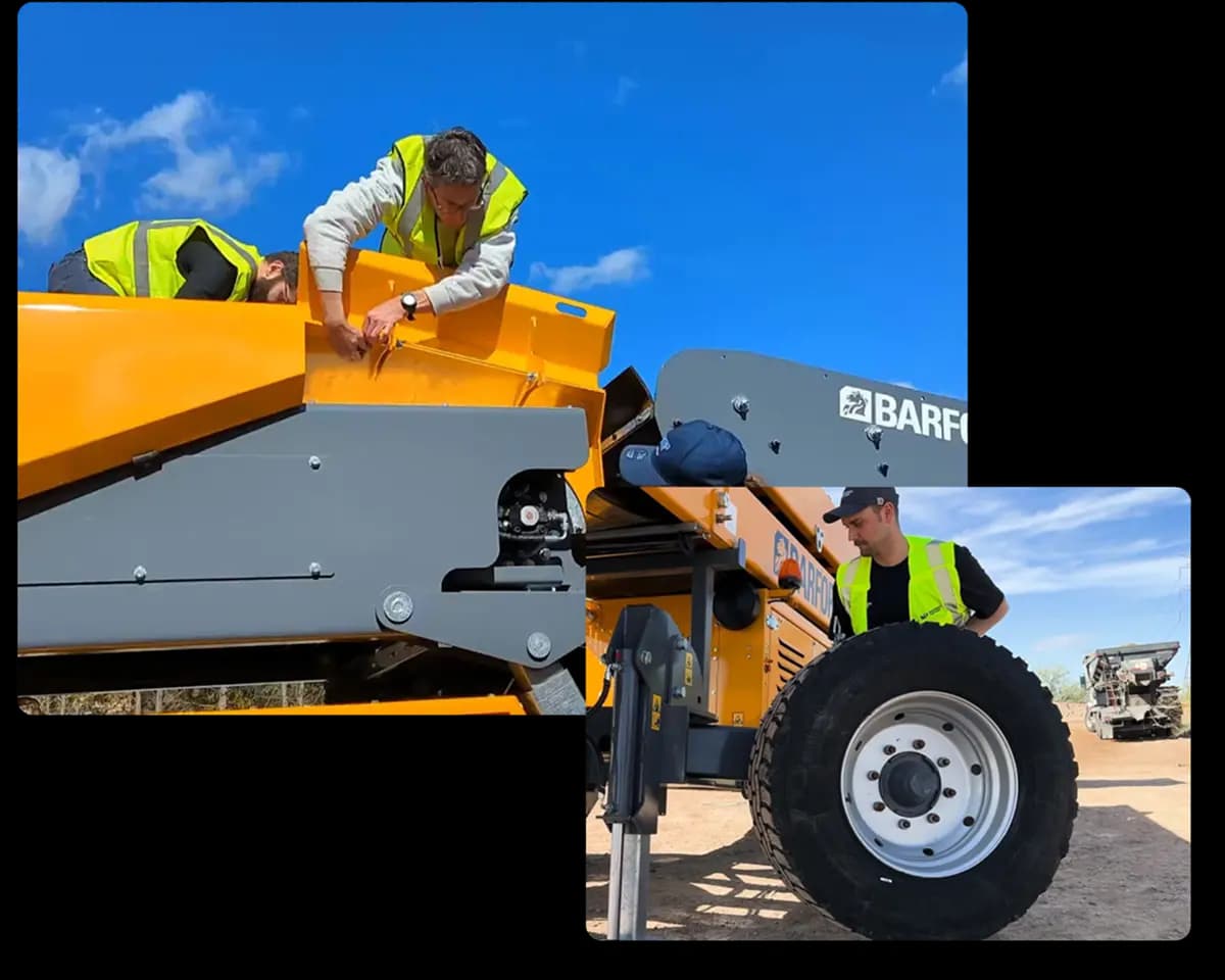 Service & support at Machinery Partner