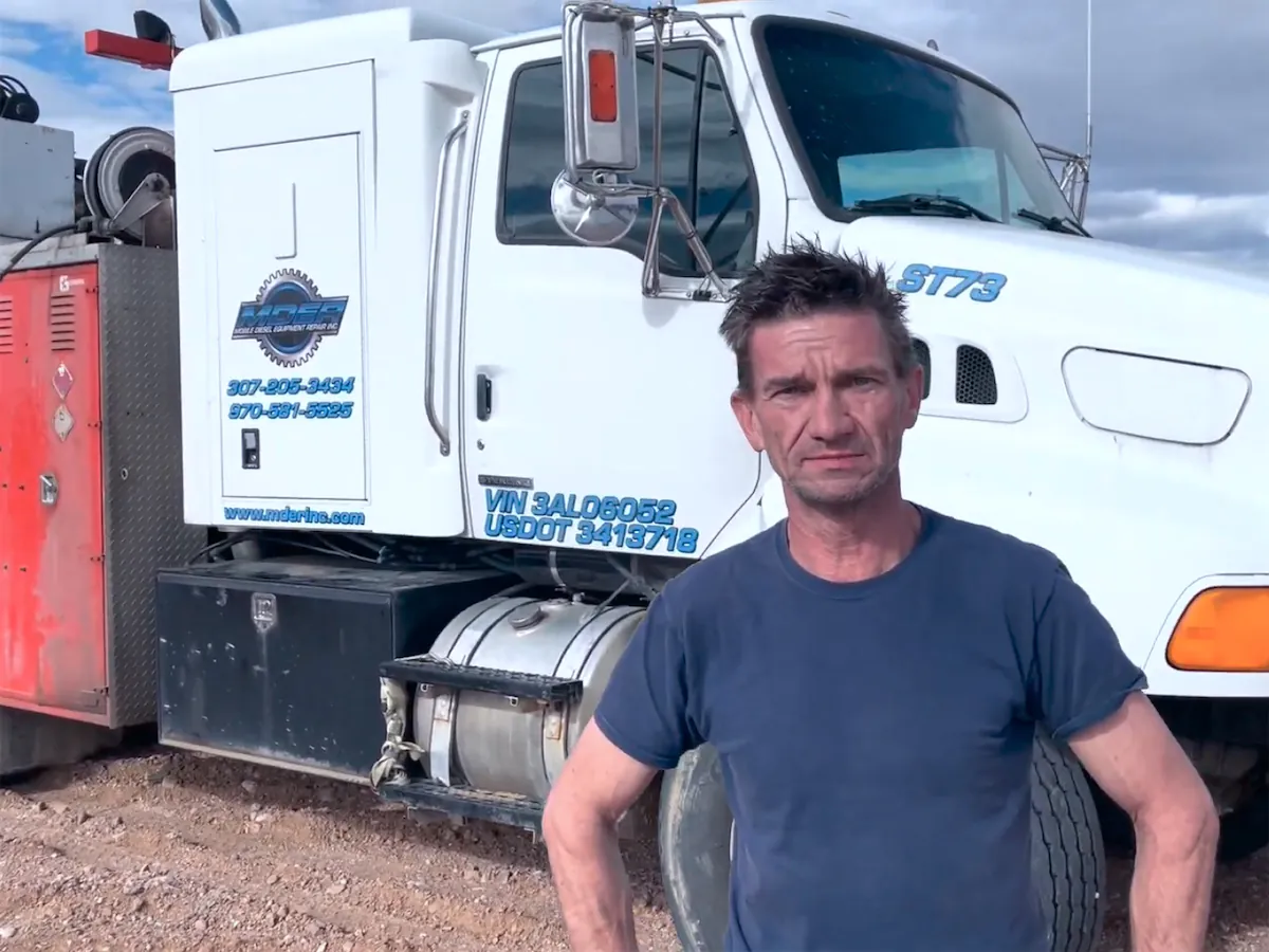 Rick Sterling, Mobile Diesel Equipment Repair - Machinery Partner Service Tech Interview video