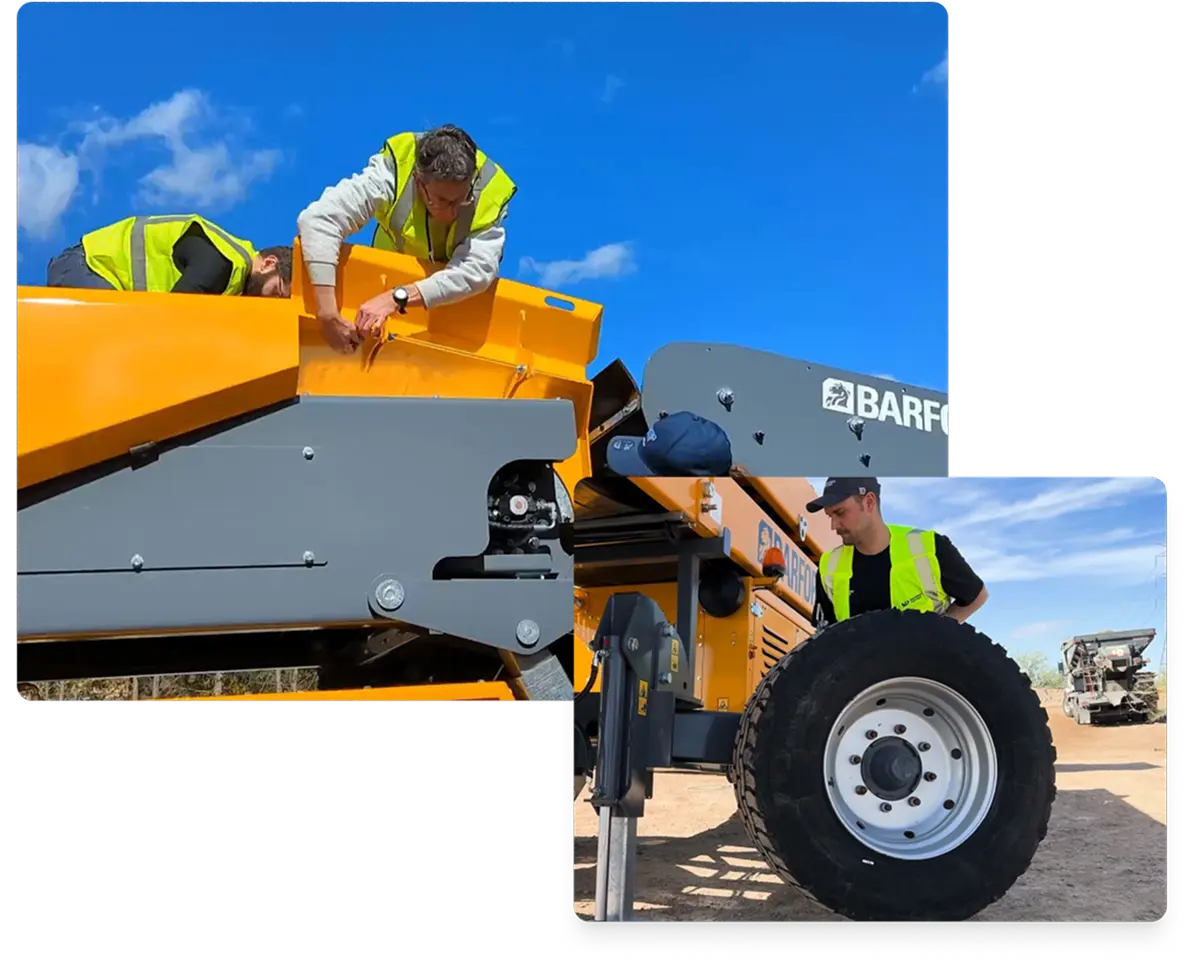 Service & support at Machinery Partner