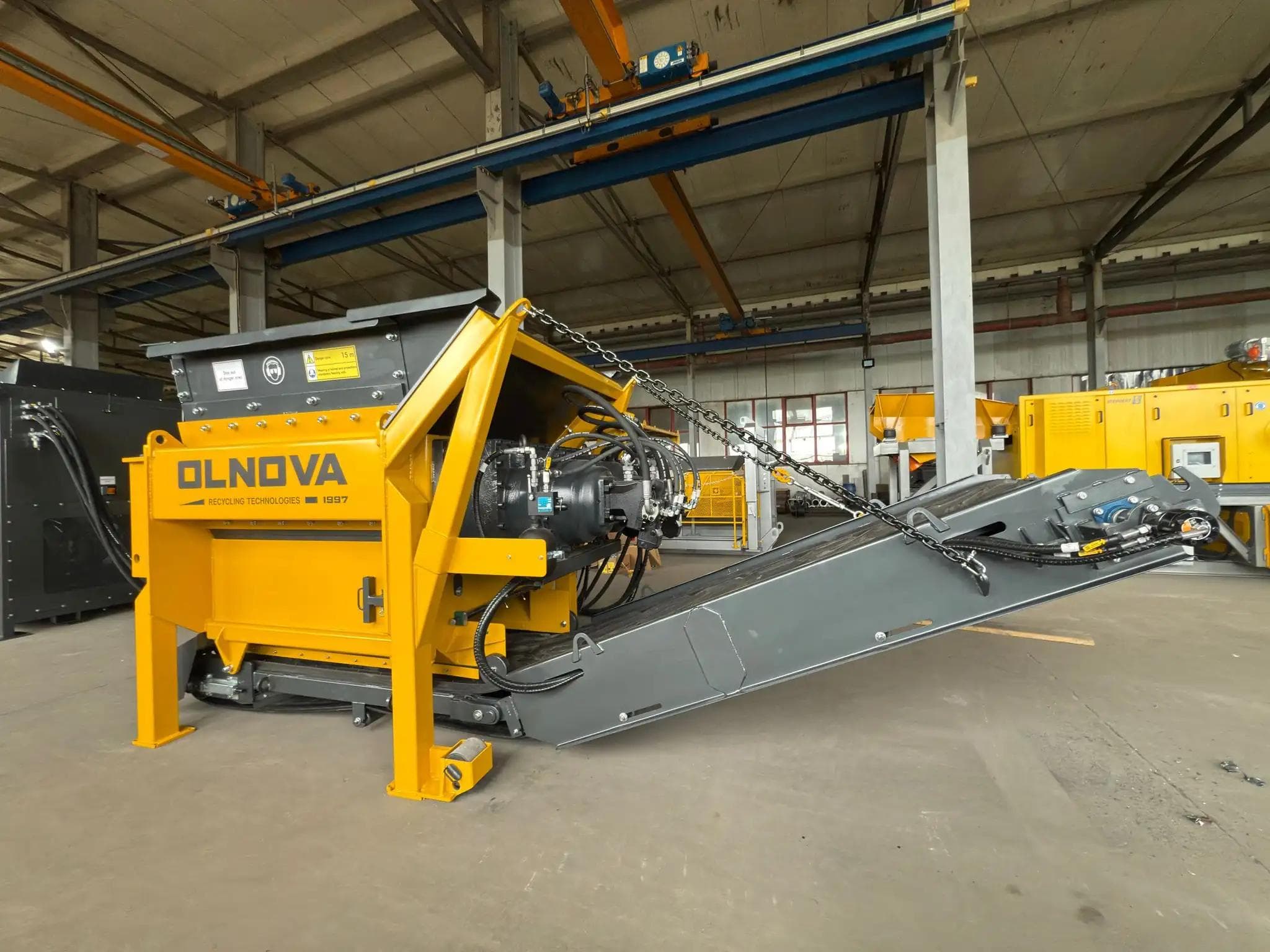 Olnova 5 model 5 e gun destruction shredder
