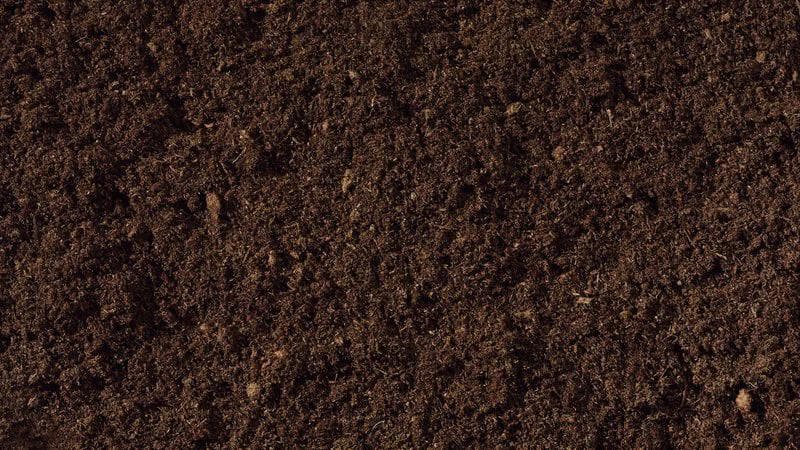 large pile of high grade, high quality compost