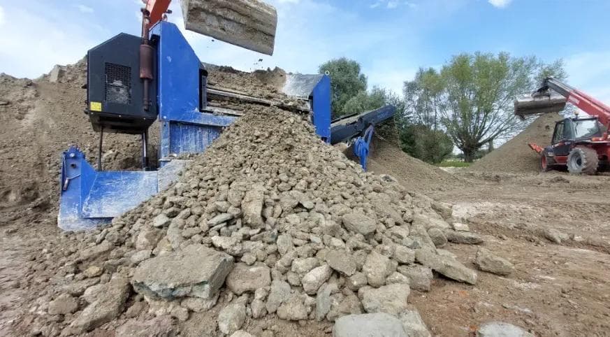 FlexiEver screen screening rock