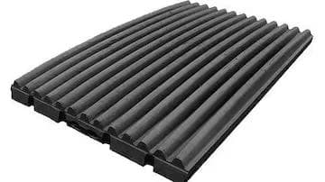 Corrugated jaw plates