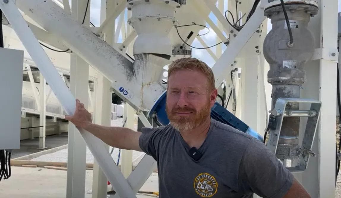 Derek, Owner of DG Concrete and Revelation Ready Mix