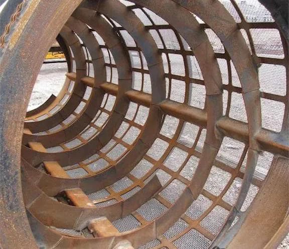 trommel screen with spiral drum