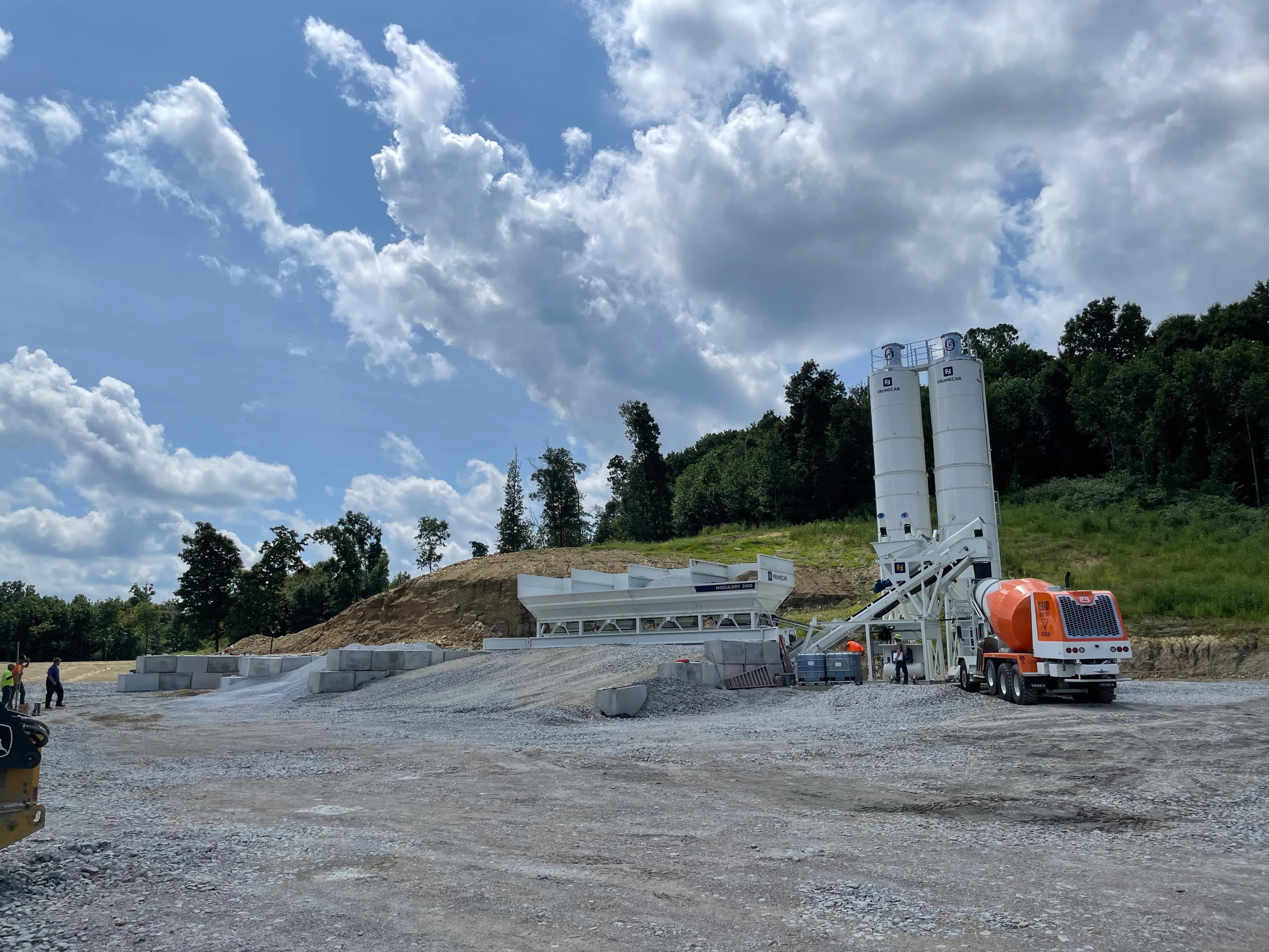 New Frumecar Batch Plant Operation from Machinery Partner Up and Running